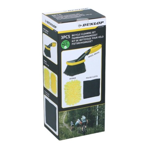 Dunlop - Zestaw do czyszczenia roweru (3 elementy)