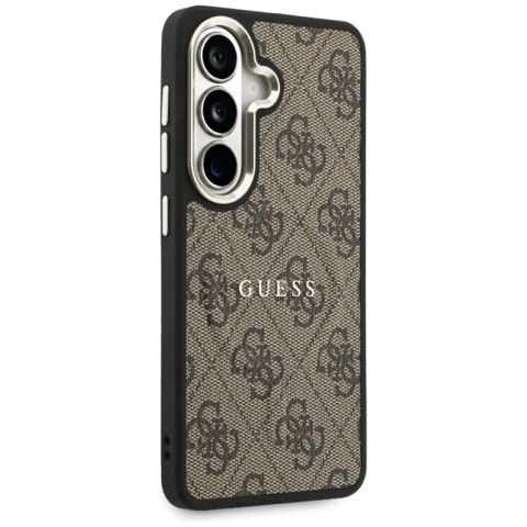 Guess 4G Embossed Ring MagSafe - Etui Samsung Galaxy S26+ (brązowy)