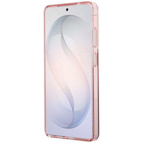 Guess IML Gradient Triangle MagSafe - Etui Samsung Galaxy S26 Ultra (różowy)