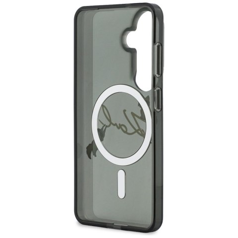 Karl Lagerfeld IML KC Script MagSafe - Etui Samsung Galaxy S26+ (czarny)