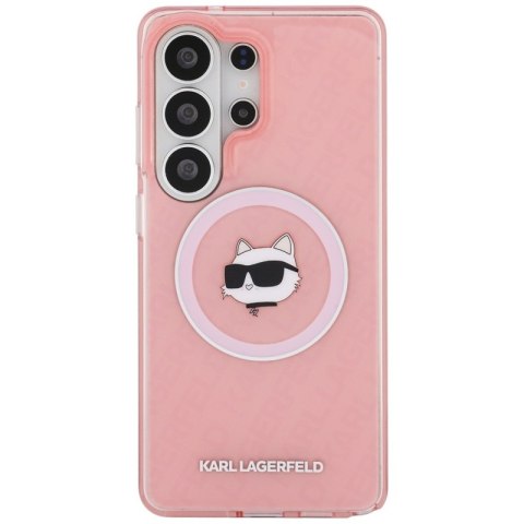 Karl Lagerfeld IML Repeated Choupette MagSafe - Etui Samsung Galaxy S26 Ultra (różowy)