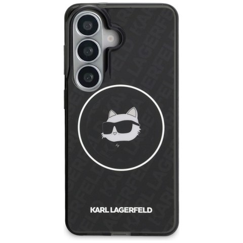 Karl Lagerfeld IML Repeated Choupette MagSafe - Etui Samsung Galaxy S26 (czarny)