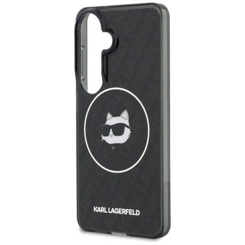 Karl Lagerfeld IML Repeated Choupette MagSafe - Etui Samsung Galaxy S26 (czarny)