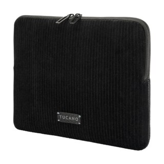 TUCANO Velluto 2 - Pokrowiec MacBook Air 13" (M5/M4/M3/M2/M1/2026-2018) / Pro 13" / Laptop 12" (czarny)