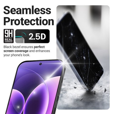 Crong 3D Armour Glass Lite - Hartowane szkło Full Glue do OnePlus 15R