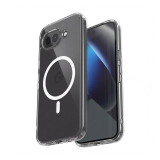 Crong Hybrid Clear Magnetic - Etui MagSafe Google Pixel 10a (przezroczysty)