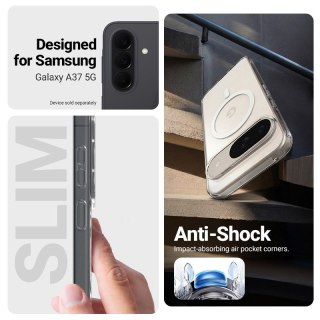 Crong Hybrid Clear Magnetic - Etui MagSafe Samsung Galaxy A37 / A36 (przezroczysty)