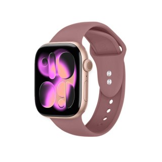 Crong Liquid - Pasek do Apple Watch 38/40/41/42 mm (brudny róż)