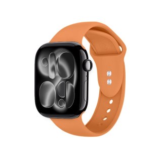 Crong Liquid - Pasek do Apple Watch 38/40/41/42 mm (pomarańczowy)