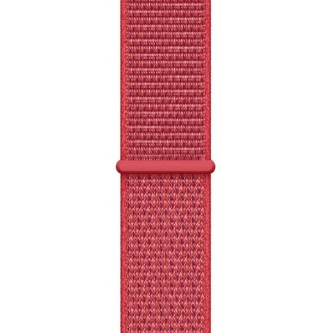 Crong Nylon - Pasek sportowy do Apple Watch 38/40/41/42 mm (Red Fusion)