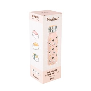 Pusheen - Butelka termiczna ze stali nierdzewnej z uchwytem z kolekcji Sushi Roll 500 ml