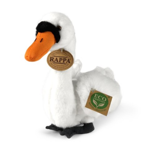 Rappa - Pluszowa realistyczna maskotka Łabędź 20 cm Eco-Friendly