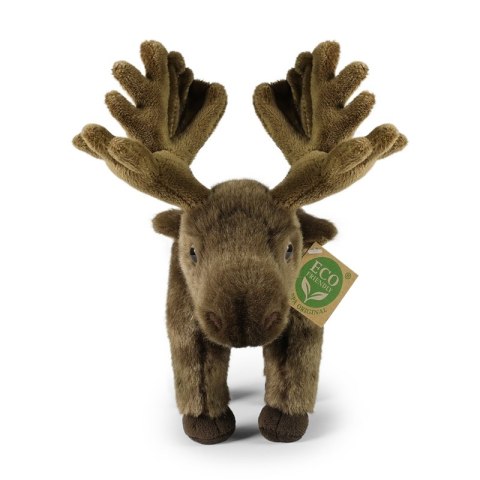 Rappa - Pluszowa realistyczna maskotka Łoś 24 cm Eco-Friendly