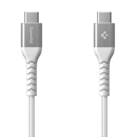 Spigen EB10010CCA Essential - Kabel USB-C do USB-C 100W 1m (Biały)