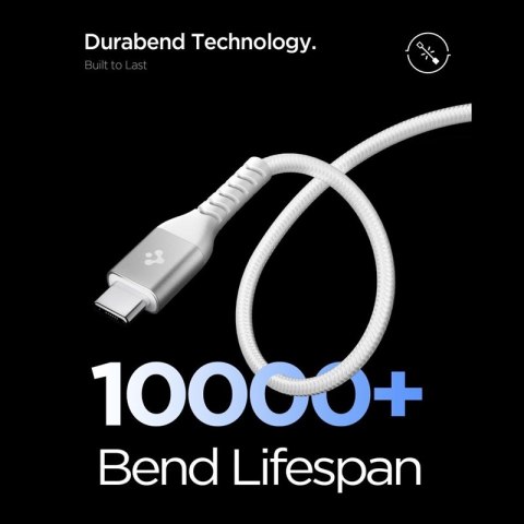 Spigen EB10010CCA Essential - Kabel USB-C do USB-C 100W 1m (Biały)