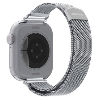 Spigen WBM4 - Pasek ze stali nierdzewnej do Apple Watch 40/41/42 mm (Silver)