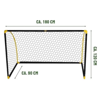 Umbro - Bramka do piłki nożnej składana z siatką 180x120x91 cm