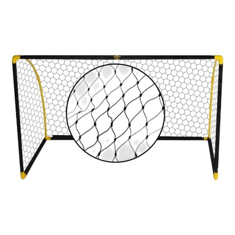 Umbro - Bramka do piłki nożnej składana z siatką 180x120x91 cm