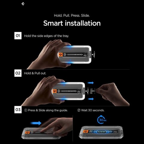 Spigen GLAS.TR EZ Fit Pro AC Anti Reflection 2-Pack - Szkło hartowane antyrefleksyjne do Samsung Galaxy S26 (2 szt)