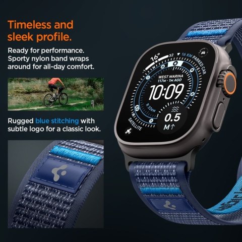 Spigen Athlex Air 2 - Pasek do Apple Watch 44/45/46/49 mm (Active Navy Blue)