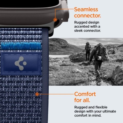 Spigen Athlex Air 2 - Pasek do Apple Watch 44/45/46/49 mm (Active Navy Blue)