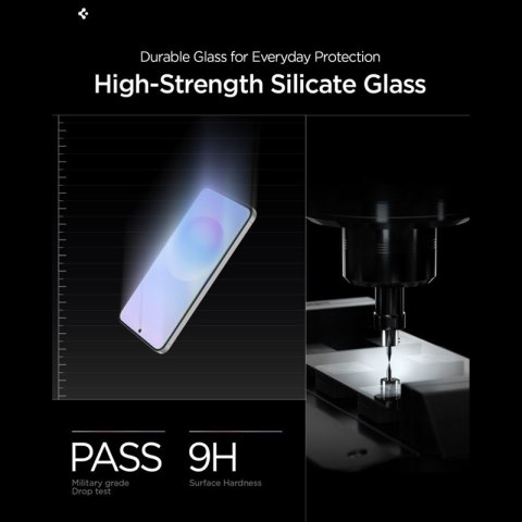Spigen GLAS.TR EZ Fit Pro 2-Pack - Szkło hartowane do Samsung Galaxy A57 5G (2 szt)