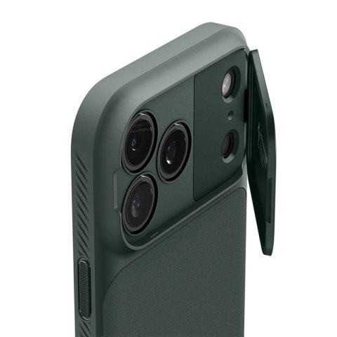 Spigen Optik Armor Mag MagSafe - Etui do iPhone 17 Pro (Abyss Green)