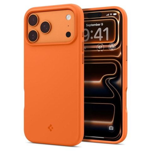 Spigen Silicone Fit Mag MagSafe - Etui do iPhone 17 Pro (Cosmic Orange)
