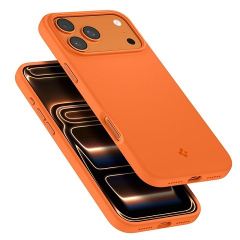 Spigen Silicone Fit Mag MagSafe - Etui do iPhone 17 Pro (Cosmic Orange)