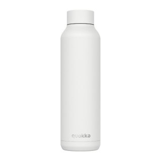 Quokka Solid - Butelka termiczna ze stali nierdzewnej 630 ml (White)