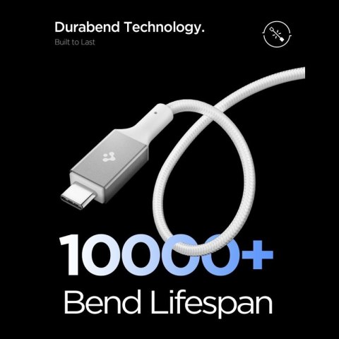 Spigen EB10015CC Essential - Kabel USB-C do USB-C PD 100W 1.5m (Biały)