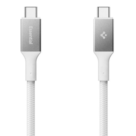 Spigen EB24015CC Essential - Kabel USB-C do USB-C PD 240W 1.5m (Biały)
