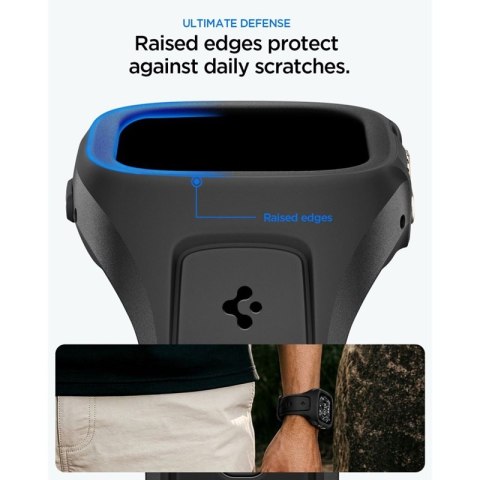 Spigen Liquid Air Pro - Pasek z obudową do Apple Watch Ultra 49 mm (Black)