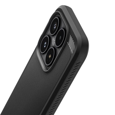 Spigen Rugged Armor - Etui do Xiaomi 17 (Matte Black)