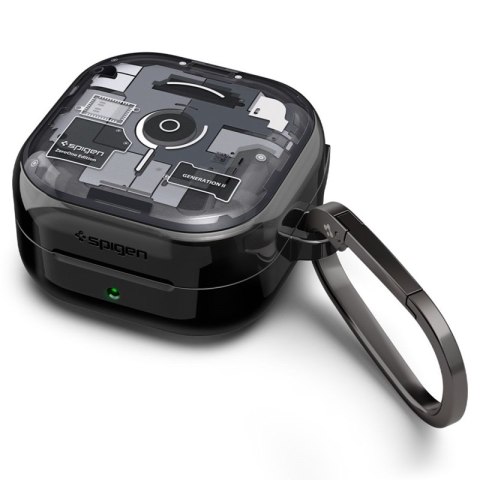 Spigen Ultra Hybrid - Etui do Samsung Galaxy Buds 4 / 4 Pro (Zero One Black)