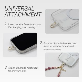 Crong Phone Charm - Smycz zawieszka do telefonu (Marble Beads)