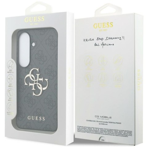 Guess 4G Big Metal Logo - Etui Samsung Galaxy S26 (czarny)