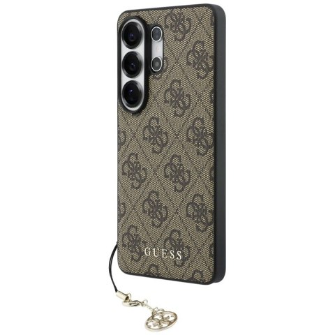 Guess 4G Classic Logo Charm MagSafe - Etui Samsung Galaxy S26 Ultra (brązowy)