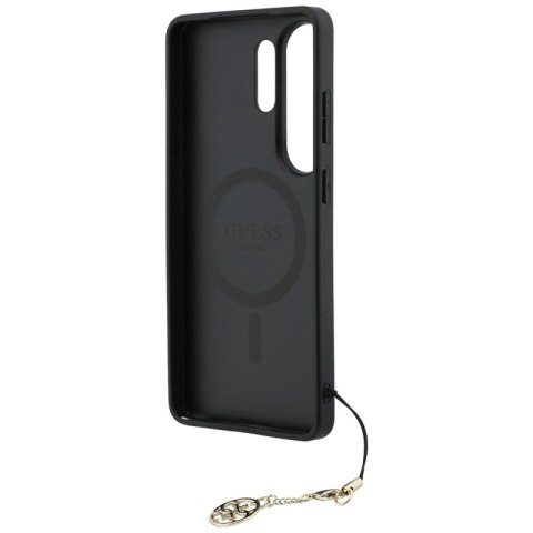 Guess 4G Classic Logo Charm MagSafe - Etui Samsung Galaxy S26 Ultra (brązowy)