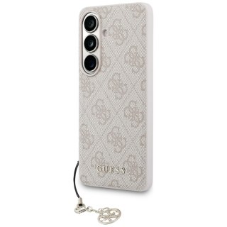 Guess 4G Classic Logo Charm MagSafe - Etui Samsung Galaxy S26 (różowy)