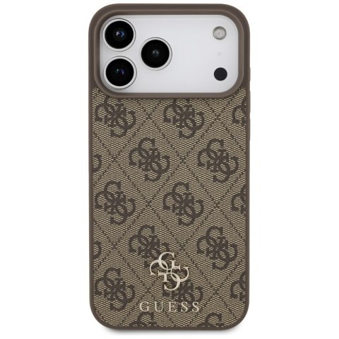 Guess 4G Small 4G and Classic MagSafe - Etui do iPhone 17 Pro Max (brązowy)