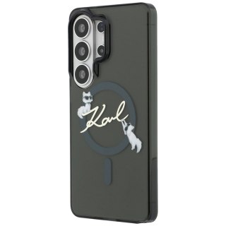 Karl Lagerfeld IML KC Script MagSafe - Etui Samsung Galaxy S26 Ultra (czarny)