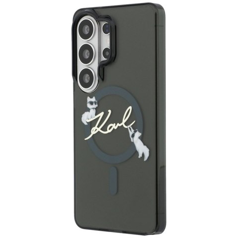 Karl Lagerfeld IML KC Script MagSafe - Etui Samsung Galaxy S26 Ultra (czarny)