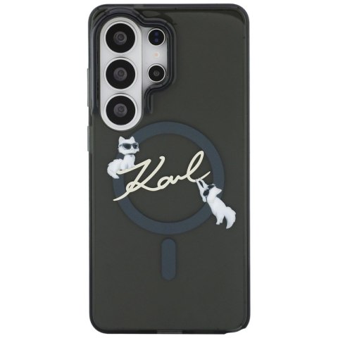Karl Lagerfeld IML KC Script MagSafe - Etui Samsung Galaxy S26 Ultra (czarny)
