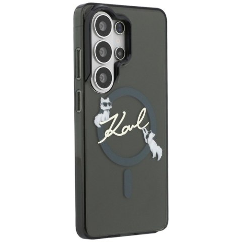 Karl Lagerfeld IML KC Script MagSafe - Etui Samsung Galaxy S26 Ultra (czarny)