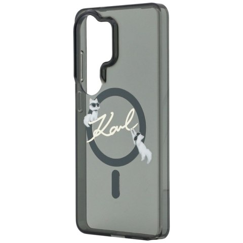 Karl Lagerfeld IML KC Script MagSafe - Etui Samsung Galaxy S26 Ultra (czarny)
