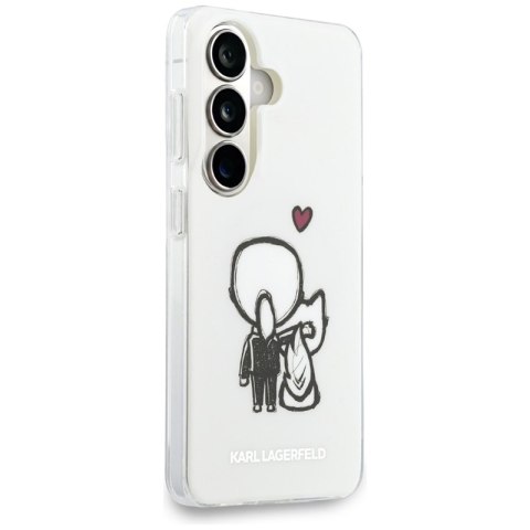 Karl Lagerfeld IML Karl & Choupette MagSafe - Etui Samsung Galaxy S26 (przezroczysty)