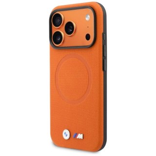 BMW M FW Logo Metal MagSafe - Etui iPhone 17 Pro Max (pomarańczowy)