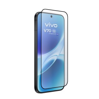 Crong 3D Armour Glass Lite - Hartowane szkło Full Glue do Vivo V70 5G