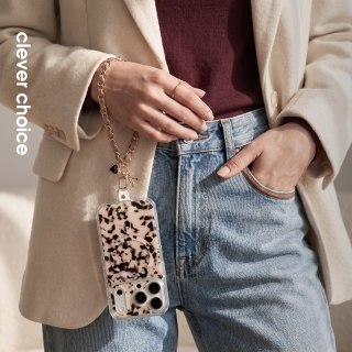 Crong Phone Charm - Smycz zawieszka do telefonu (Beige Twist)
